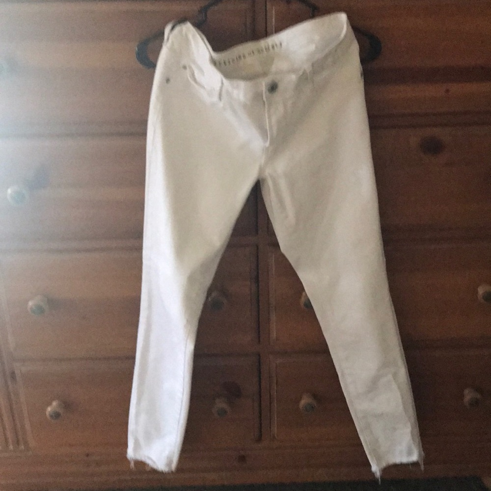 White jeans